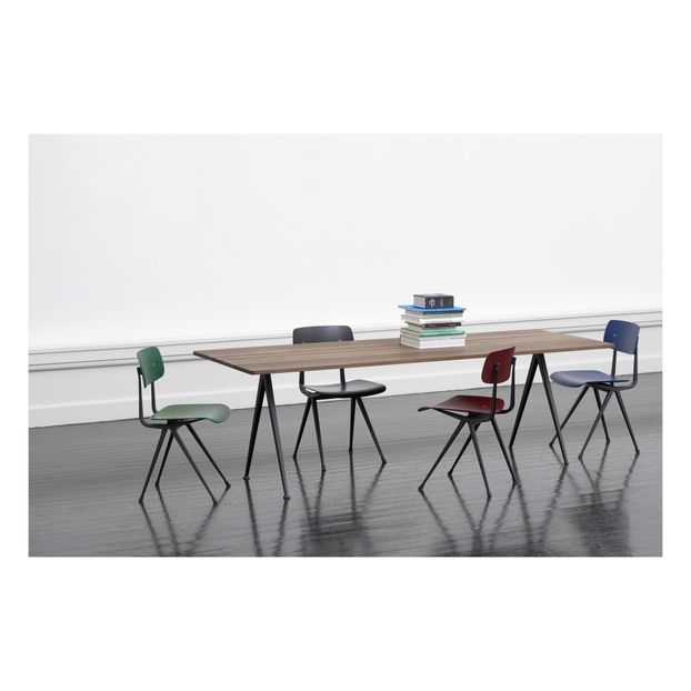 Chaise Result en chêne teinté - Réedition Friso Kramer & Wim Rietveld-product