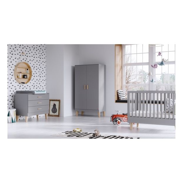 Lounge Oak Wardrobe -product