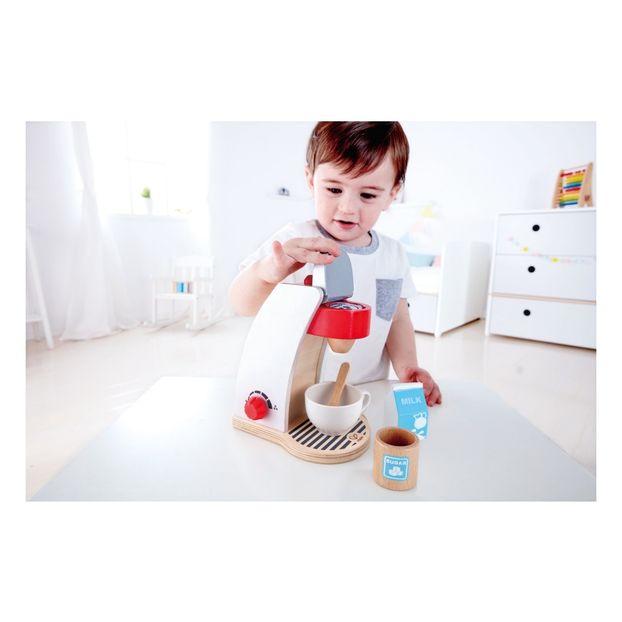 Wooden Coffee Machine -product