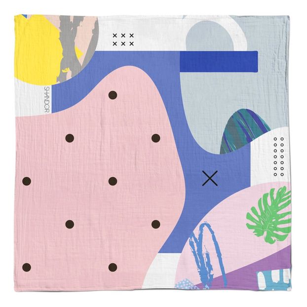 Louise Organic Cotton Swaddle 60x60cm-product