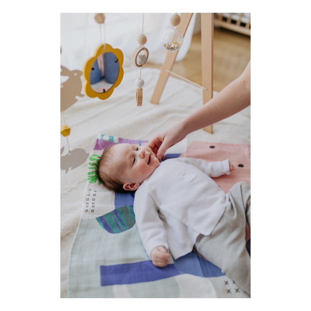Louise Organic Cotton Swaddle 60x60cm-product