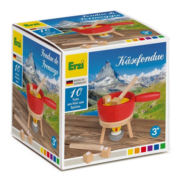 Wooden Fondue Cheese Set -product