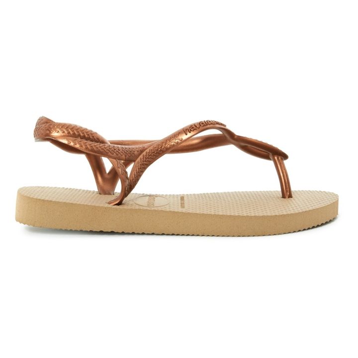 Sandalias Luna | Bronce- Imagen del producto n°0