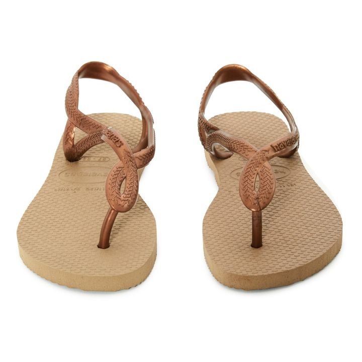 Sandalias Luna | Bronce- Imagen del producto n°4