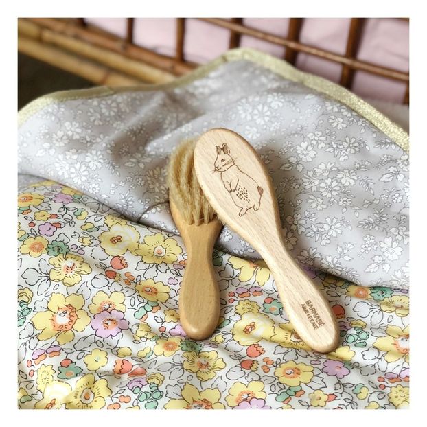Cepillo para el pelo de haya y cerdas de seda Conejo-product