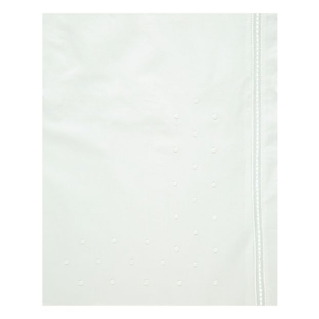 Taie d’oreiller rectangulaire Louise pois brodés main-product