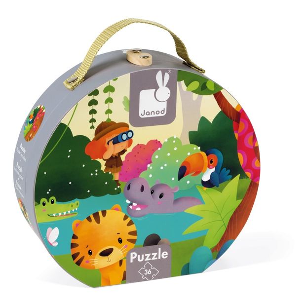 Panoramic Jungle Puzzle - 36 Pieces -product