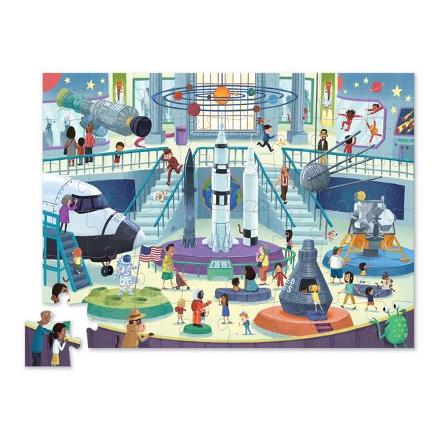 "A day at the Space Museum" - 48 Pieces-product