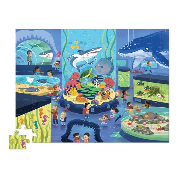 "A day at the Aquarium" - 72 Pieces-product