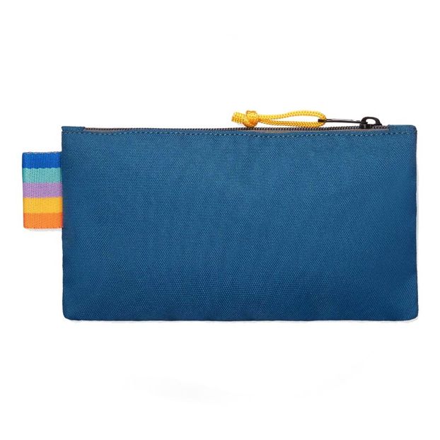Rainbow Detail Flat Pencil Case-product