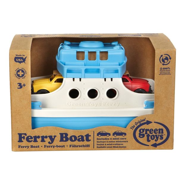 Ferry with two cars -product
