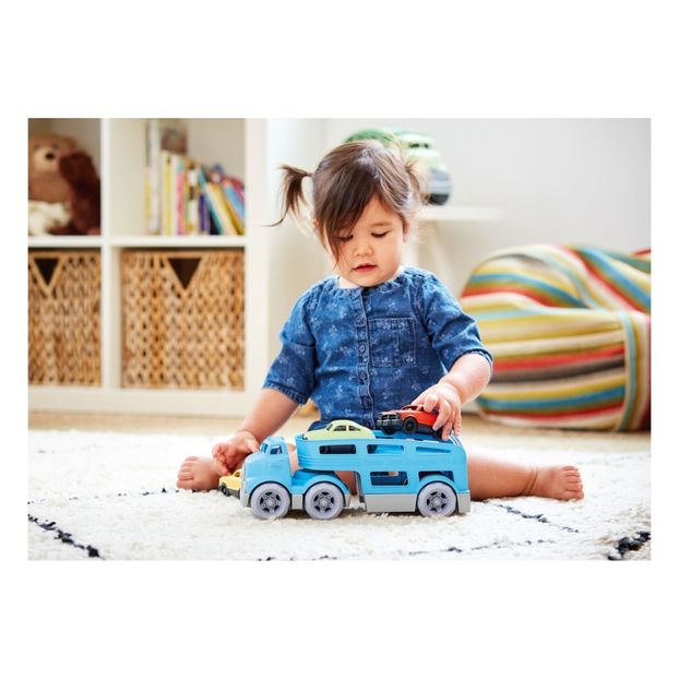 Camion transporteur de voitures et ses 3 voitures-product
