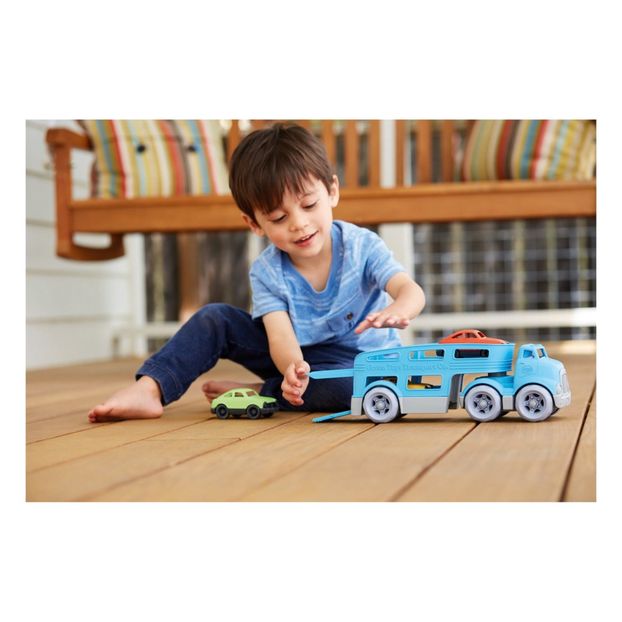 Camion transporteur de voitures et ses 3 voitures-product