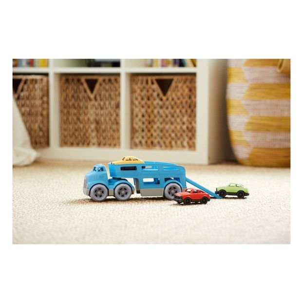 Camion transporteur de voitures et ses 3 voitures-product