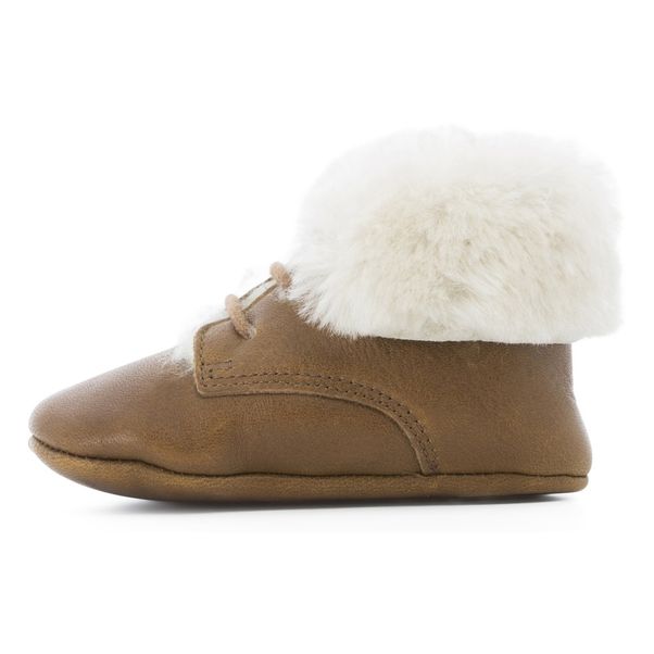 Babyschuhe mit Pailletten First Fur -product