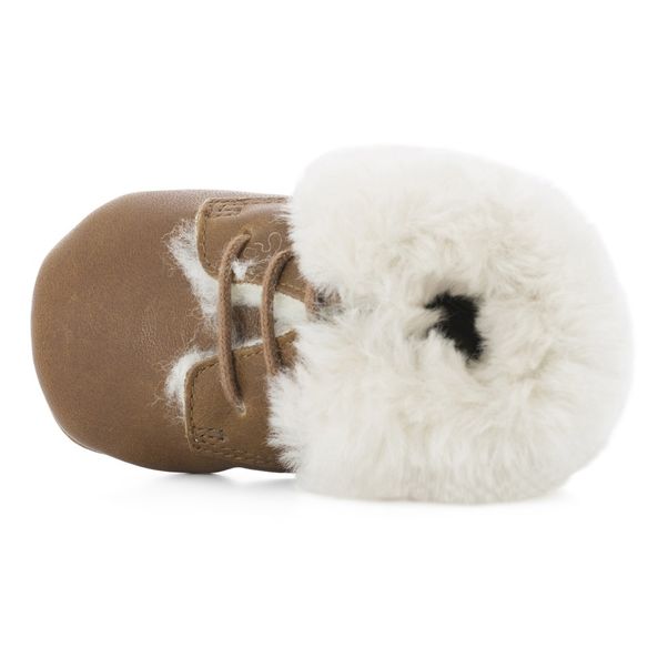 Babyschuhe mit Pailletten First Fur -product