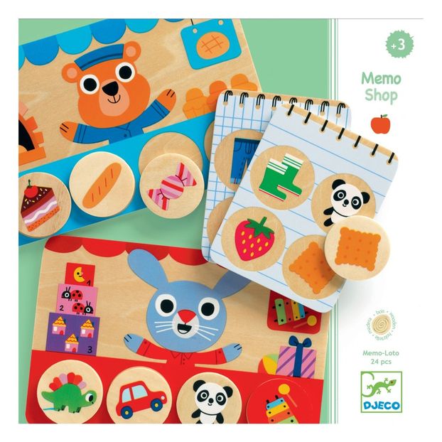 Gioco di memoria Memo Shop -product