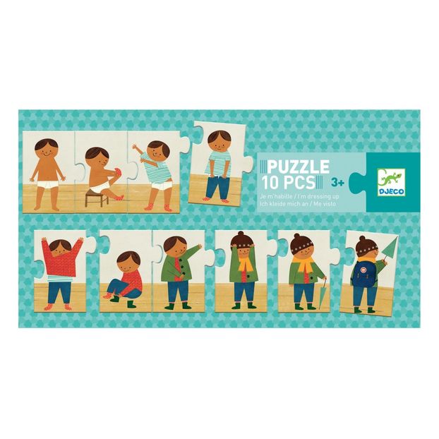 Puzzle Me estoy vistiendo - 10 piezas-product