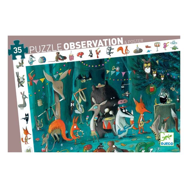 L'orchestre Observation Puzzle - 35 pieces -product