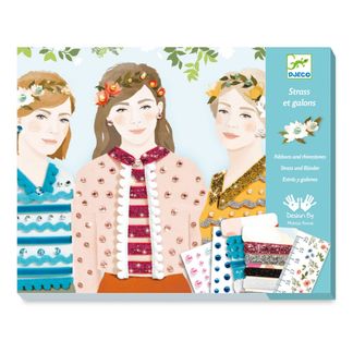 Djeco Juego creativo con bisutería y trenzas Chicas de las cuatro estaciones-listing