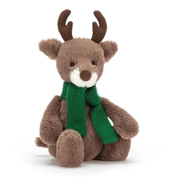 Peluche renne et son écharpe 24 cm-product