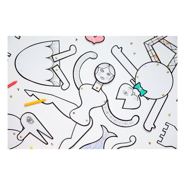 Coloriage - The Coloring Toy : Eames Office - Set-product
