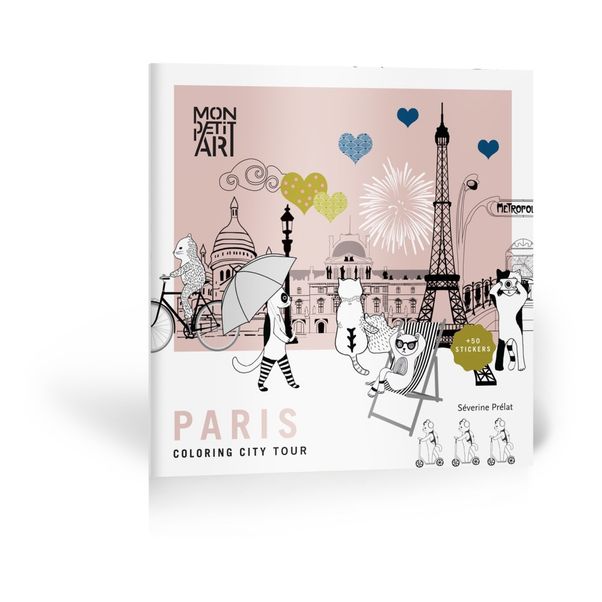 Malbuch & Stickers City Tour Paris-product