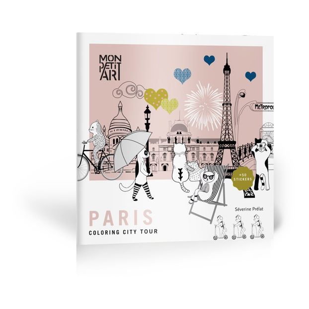 Malbuch & Stickers City Tour Paris-product