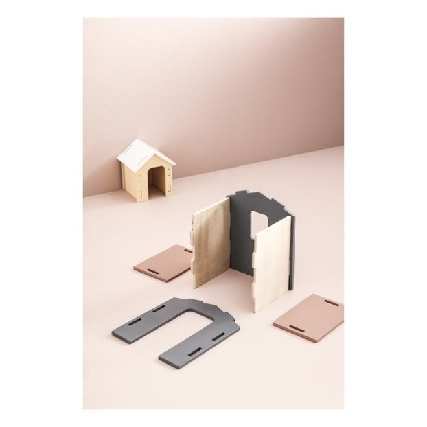 Wooden Houses -Set of 5 -product