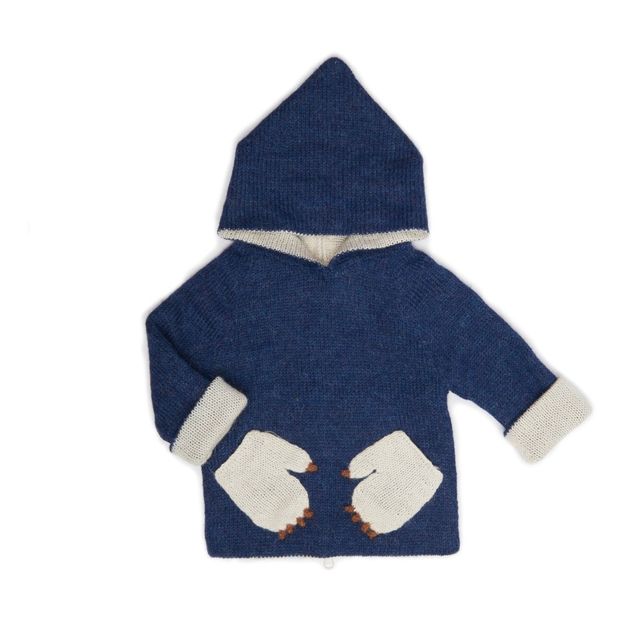 Baby Alpaca Wool Monster Burnous -product