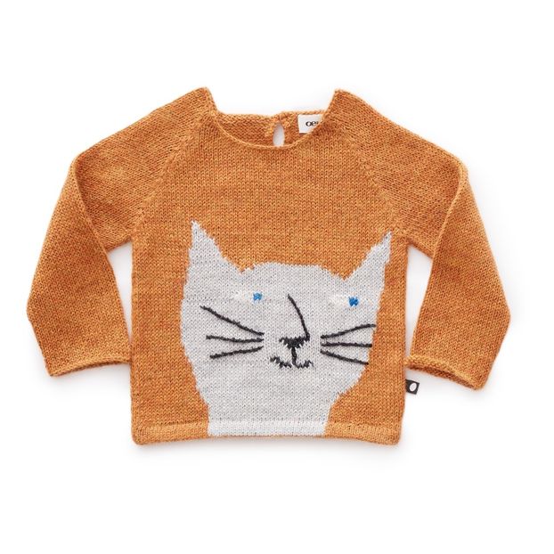 Pull Baby Alpaga Chat Gris-product