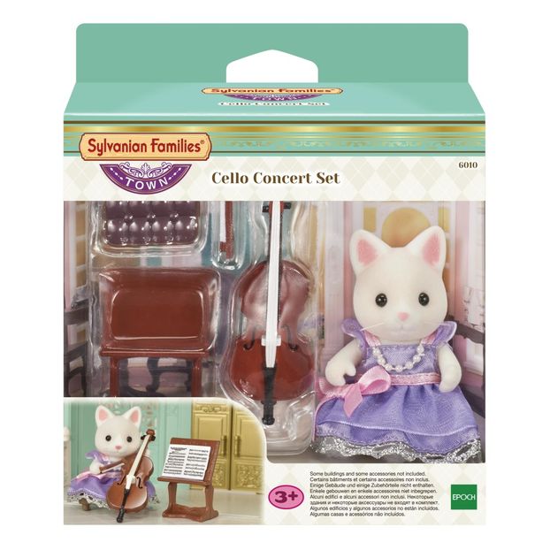 Violoncelliste Chat soie-product