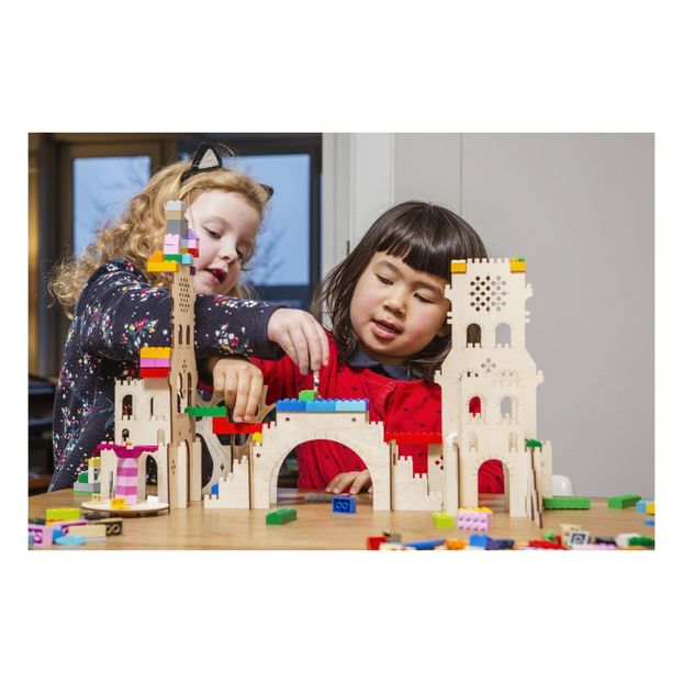 Wooden Villa Construction Set -product