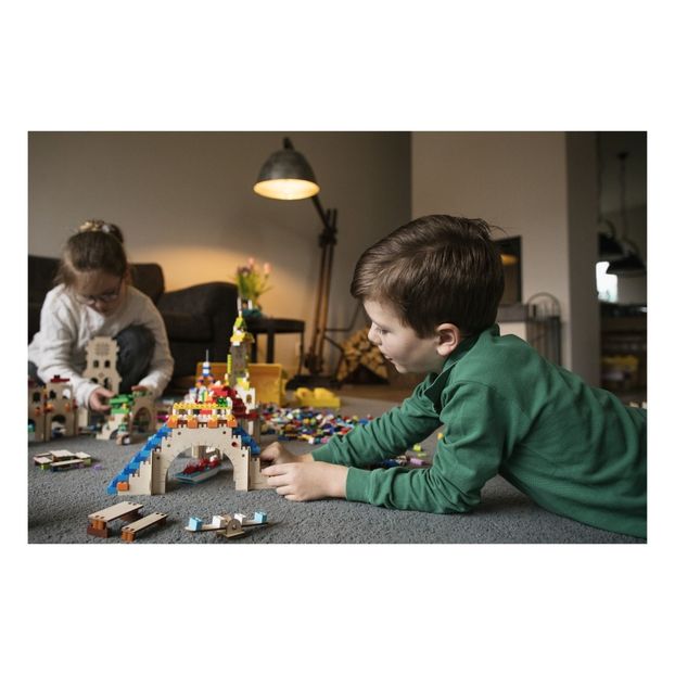 Wooden Villa Construction Set -product