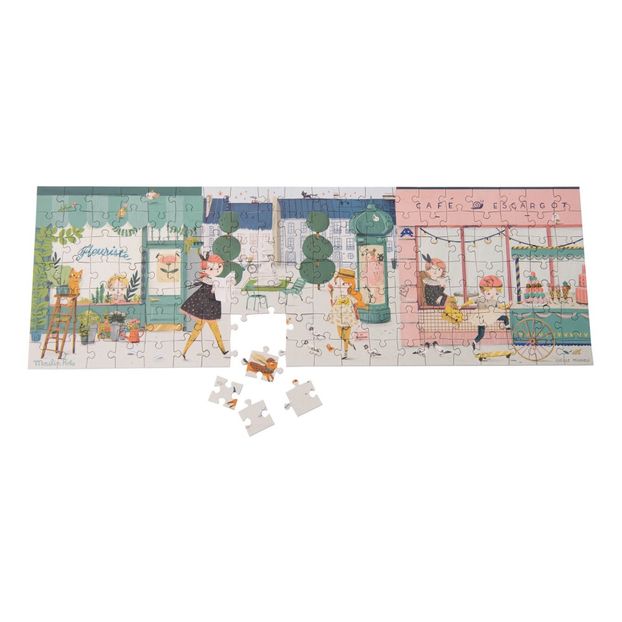 On the Street 140 Pieces Puzzle -product