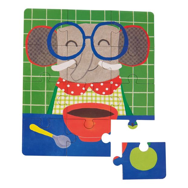Bonjour! Puzzle - Set of 3-product
