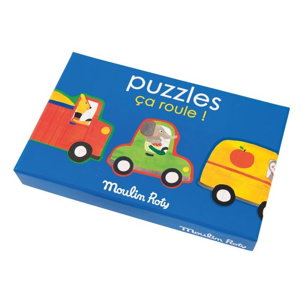 Ca roule! Puzzle - Set of 4-product