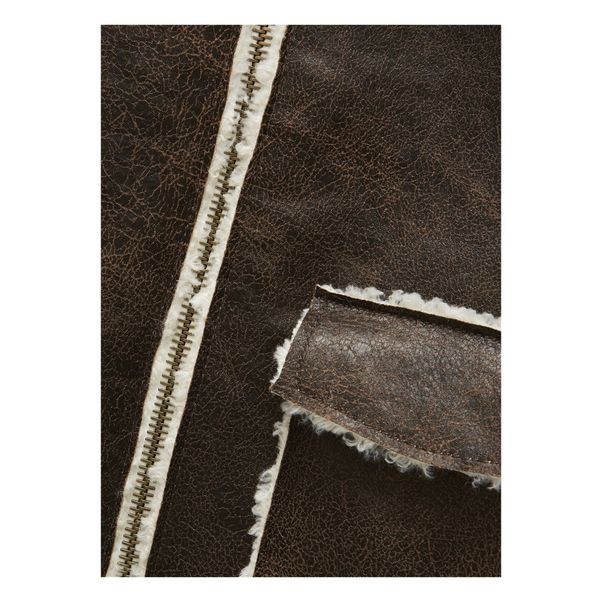 Jacke Sherpa Kunstleder-product