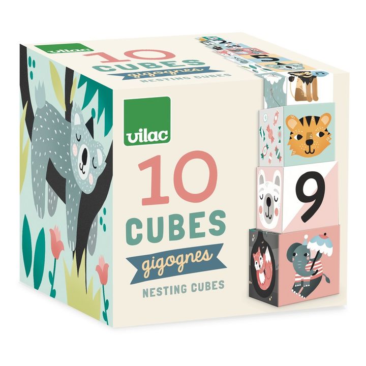 Cardboard Cubes by Michelle Carlslund - 10 Pieces- Product image n°5