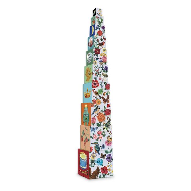 Cubes gigognes en carton par Nathalie Lété - Set de 10-product