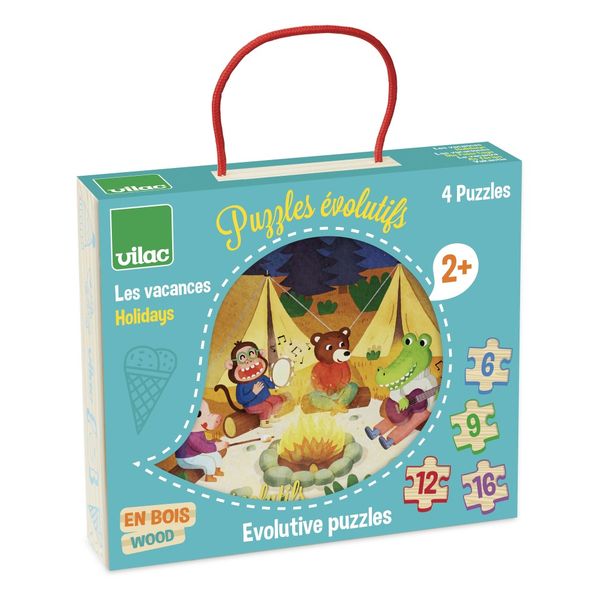 The Holidays Puzzle - Set of 4 -product