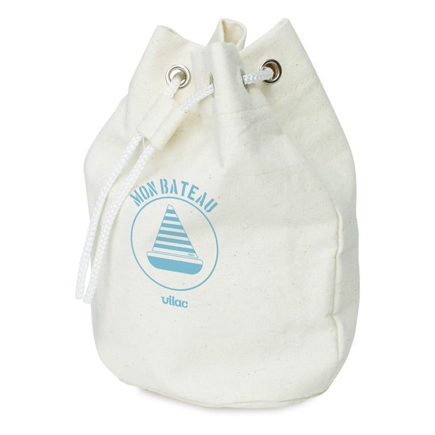 Rubber Sailing Ship with Cotton Bag -product