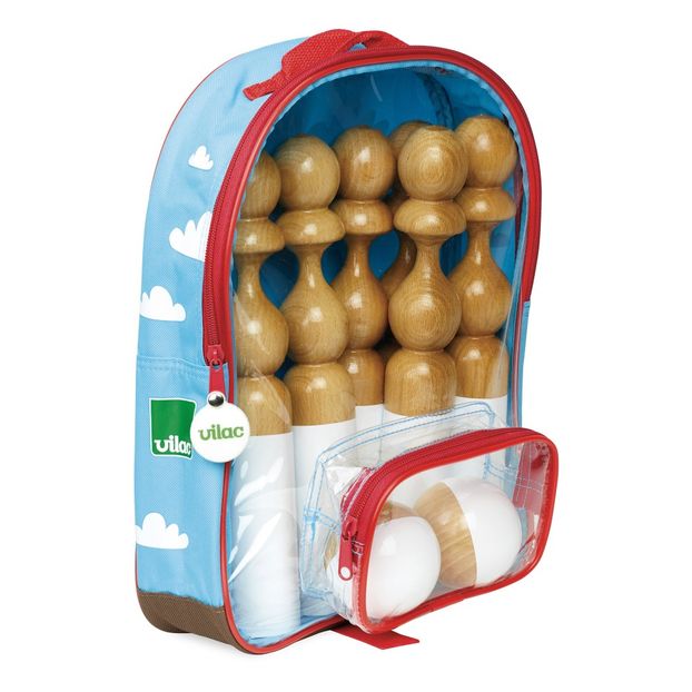 Jeu de quilles So Chic en bois laqué - Set de 6-product