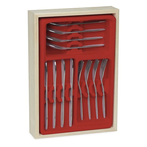 Wooden Silverware - 12 Pieces -product