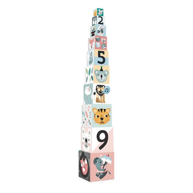 Cardboard Cubes by Michelle Carlslund - 10 Pieces-product