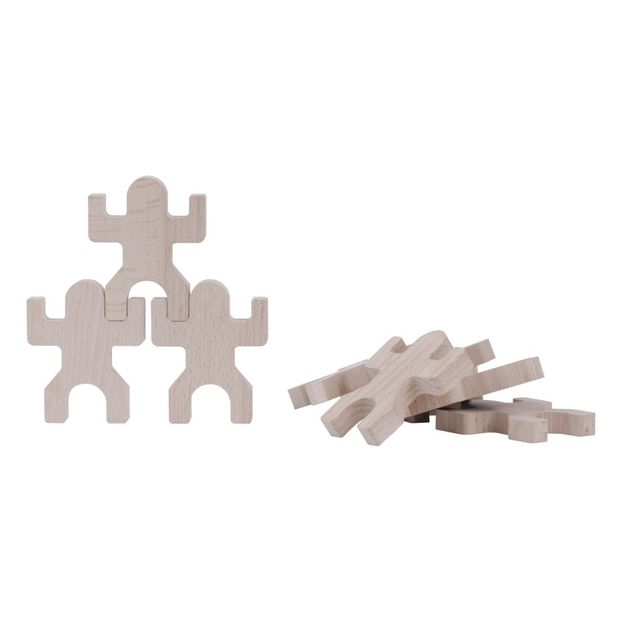 Juego de construcción Tiki de madera-product