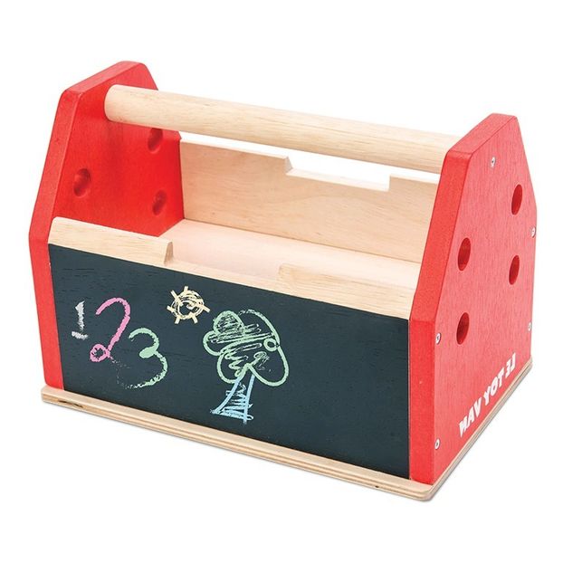 Boîte à outils en bois et ses 11 accessoires-product