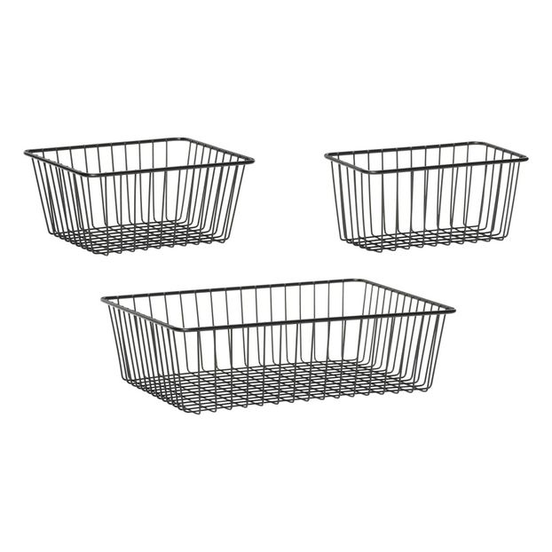 Paniers en métal - Set de 3-product