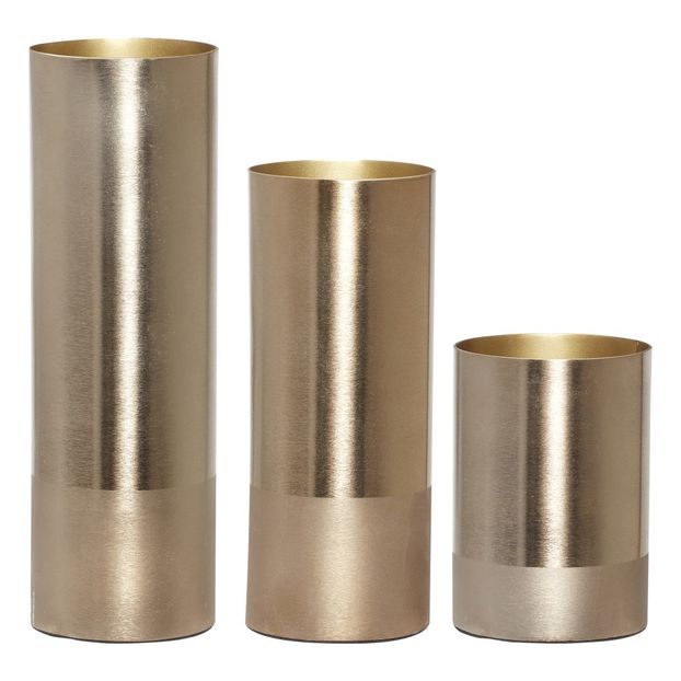Vase aus Metall 3er-Set-product