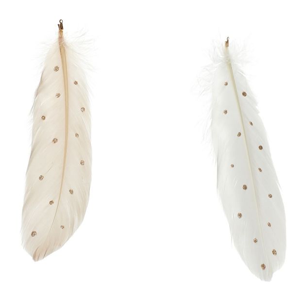 Décorations de Noël plumes - Set de 2-product